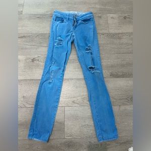 GUESS “Brittney skinny” bright blue size 25